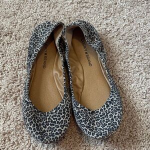 Lucky Brand Black and Gray Women's Flats